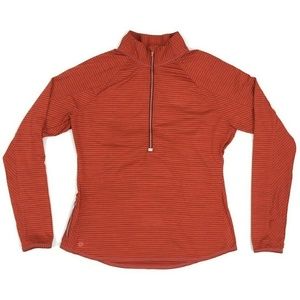 Athleta Running Wild Half Zip Pullover